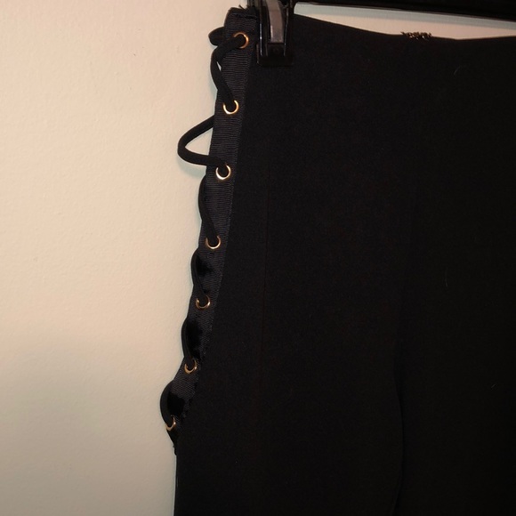 Galita Medium Side ties black sexy pants - Picture 2 of 3